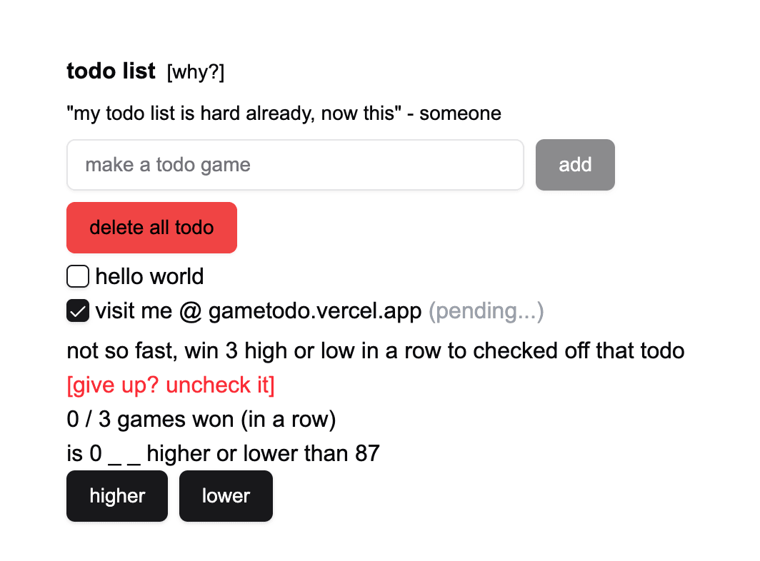 a image showing the todogame website